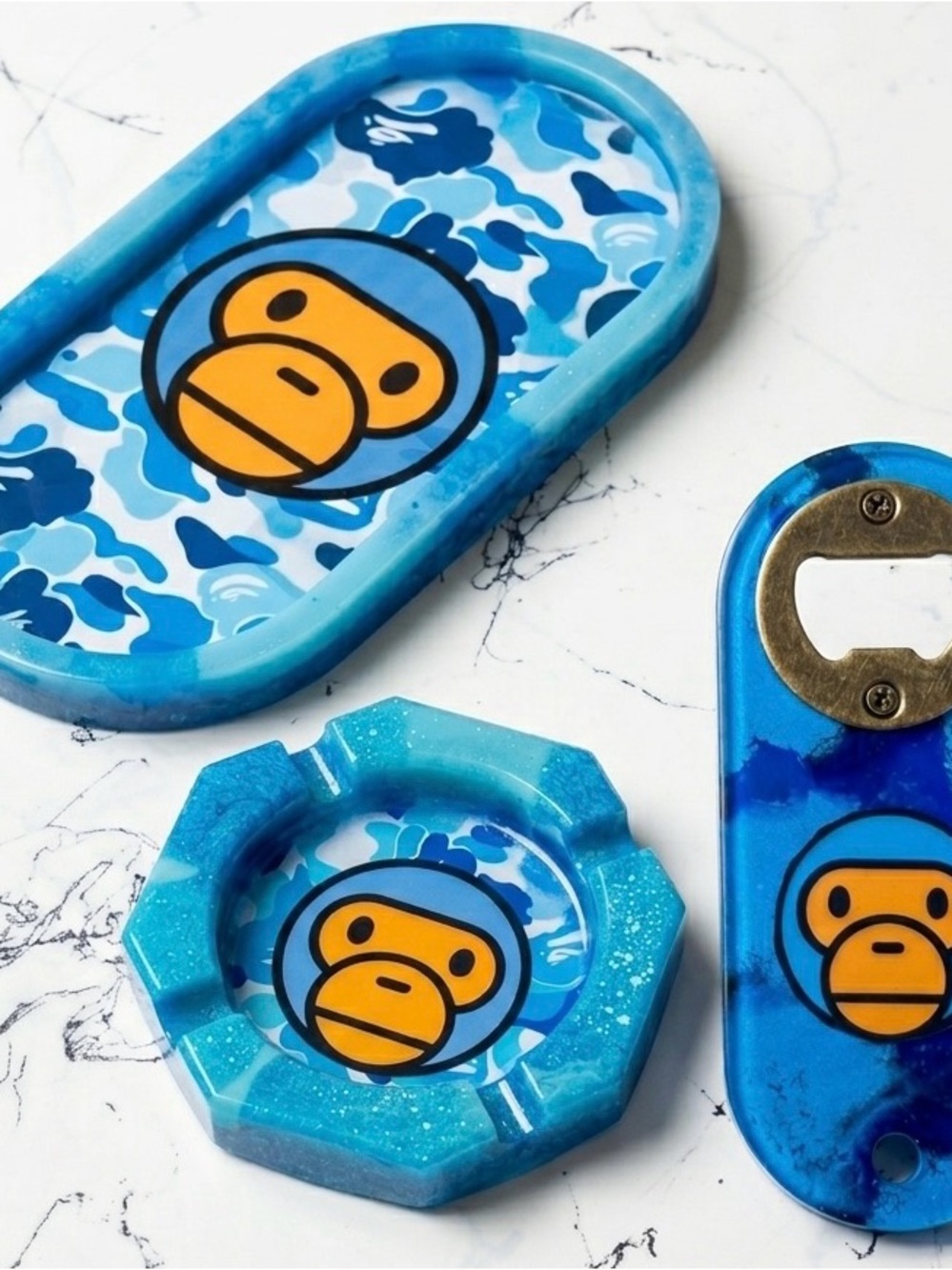 Blue Baby Ape Camo Gift Set | Luxury Collectibles